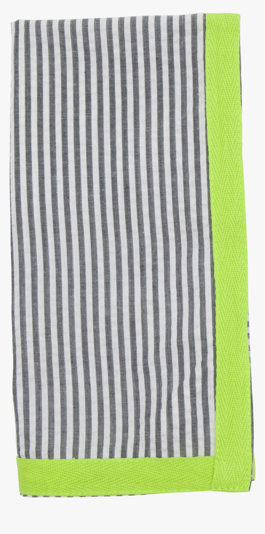 Black And Neon Green - Scarf, HD Png Download