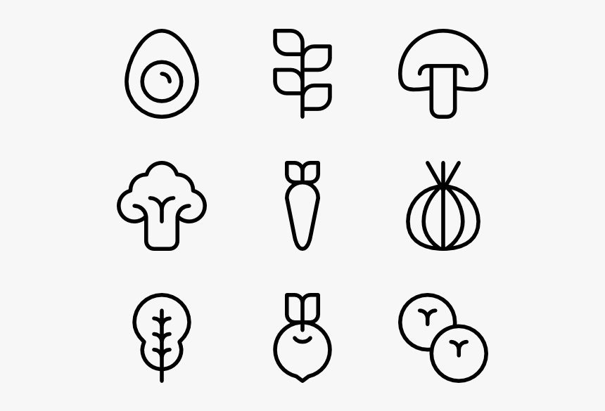 Vegetables - Alcohol Icons, HD Png Download