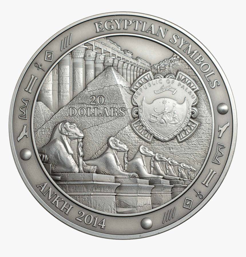 Egyptian Gods Series Silver Coins, HD Png Download