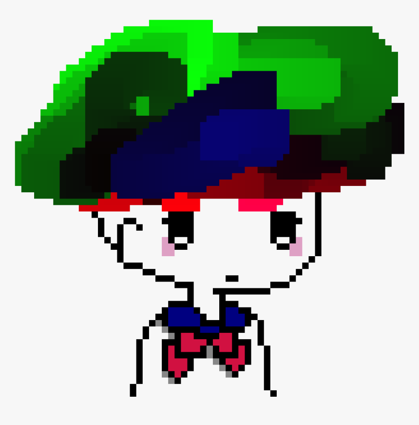 Transparent Clown Hair Png - Minecraft Sailor Moon Pixel Art, Png Download