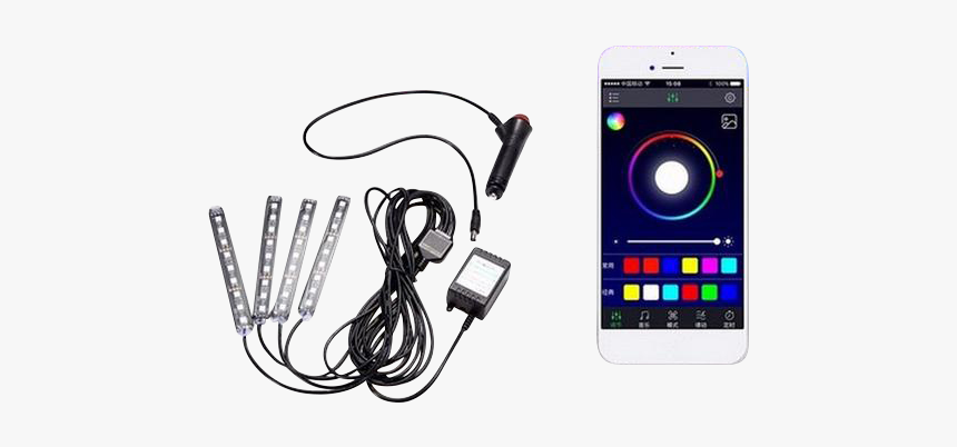 Lampu Lantai Mobil, HD Png Download