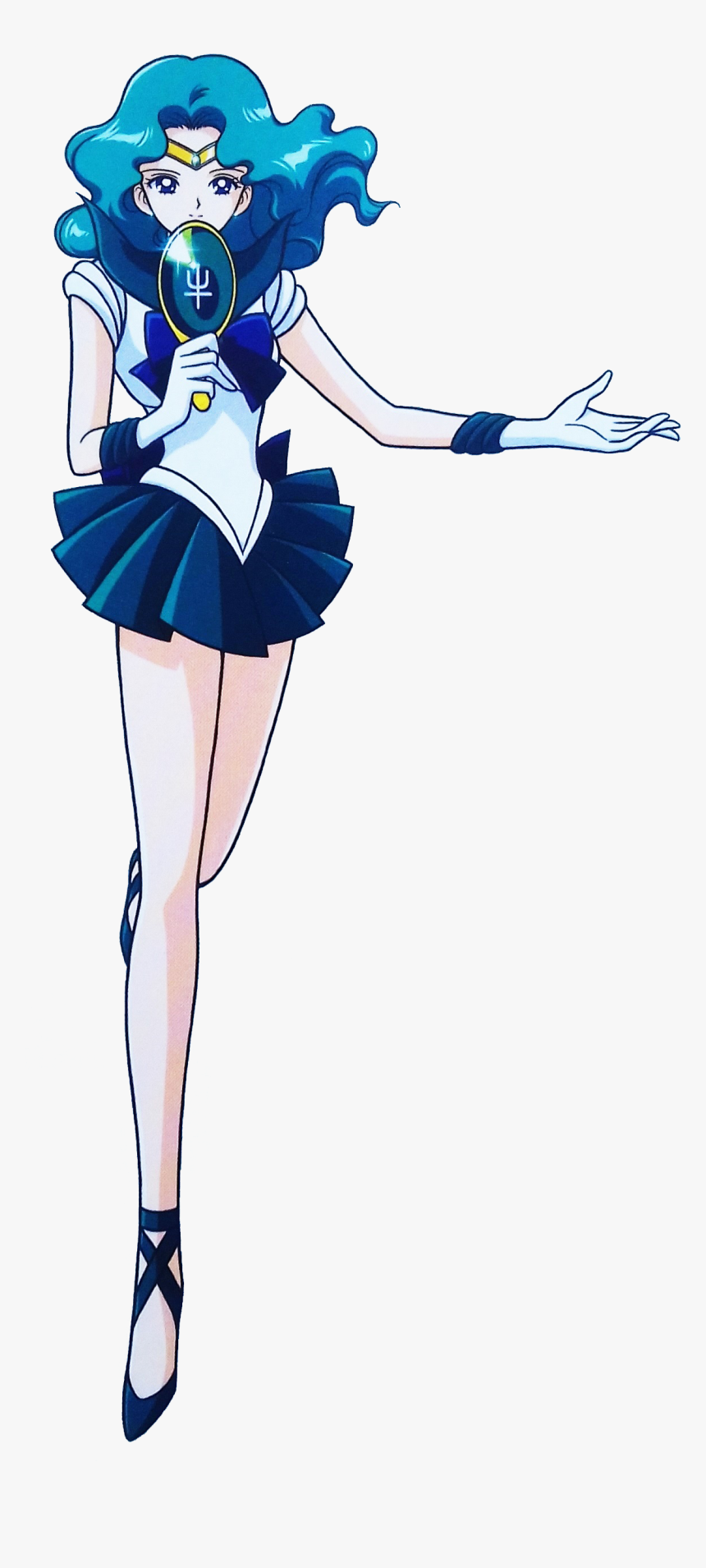 Michiru Kaiou - Cartoon, HD Png Download