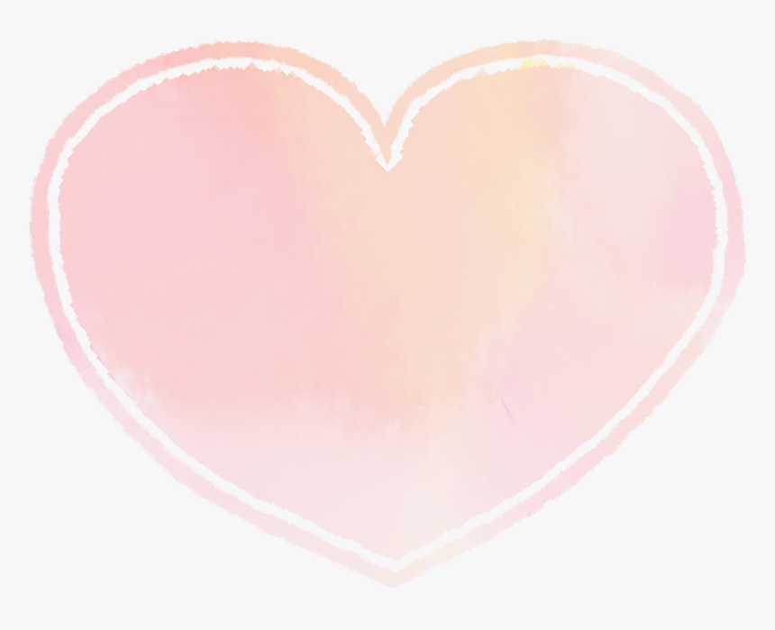 #freetoedit #heart #tumblr #pink #handpainted #watercolor - 挫折 禁止 画像, HD Png Download