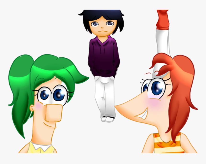 Phineas And Ferb Gender Bender Car Interior Design - Phieas And Ferb Gender Bender, HD Png Download