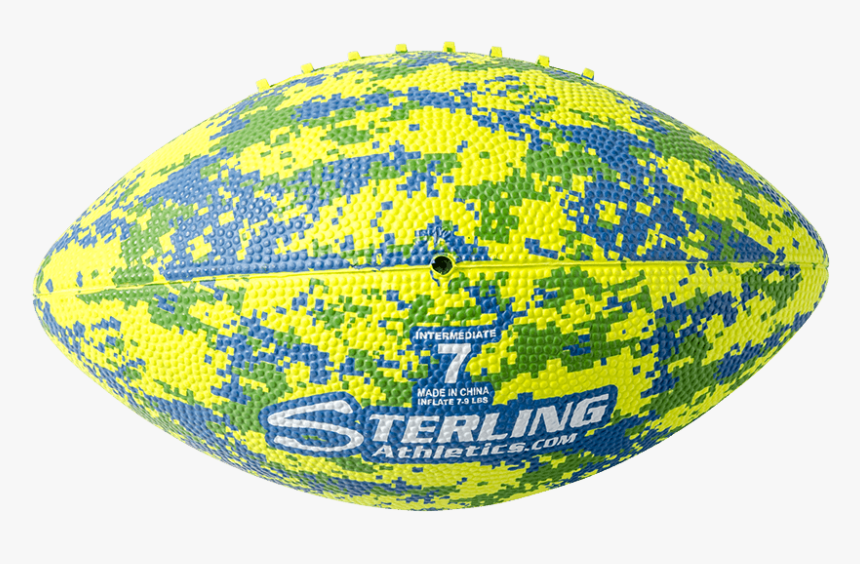 Digital Camo Rubber Camp Football - American Football, HD Png Download