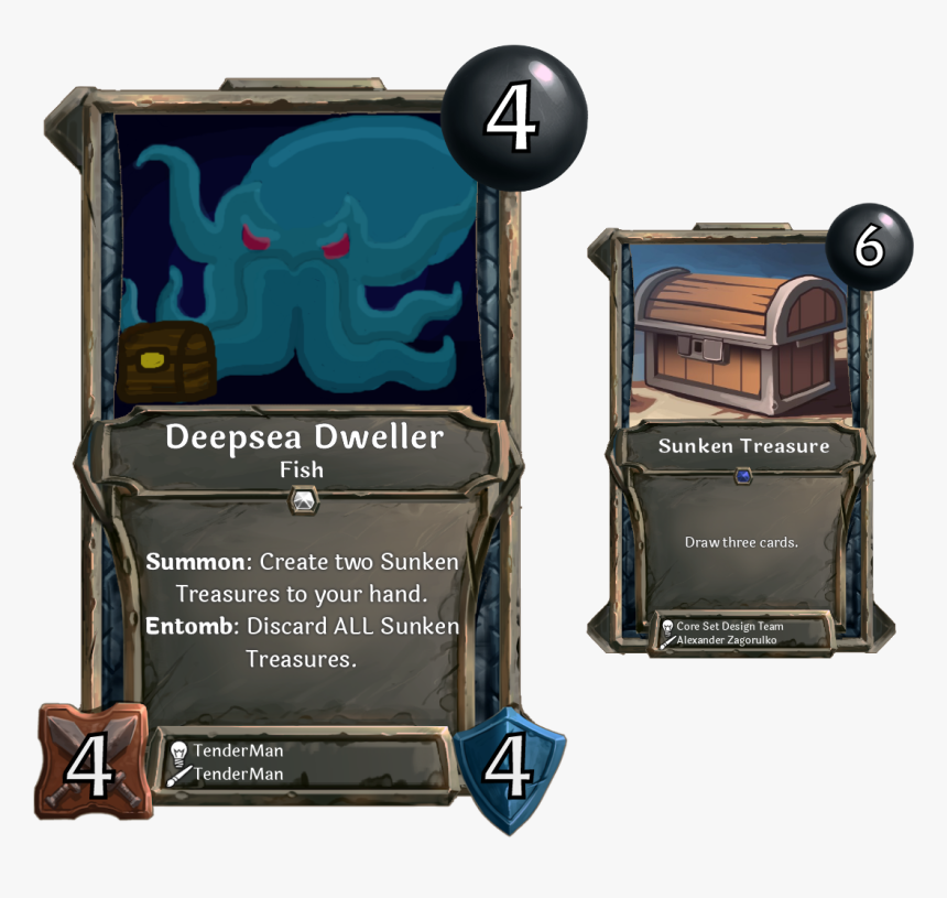 Card Game Example Png, Transparent Png