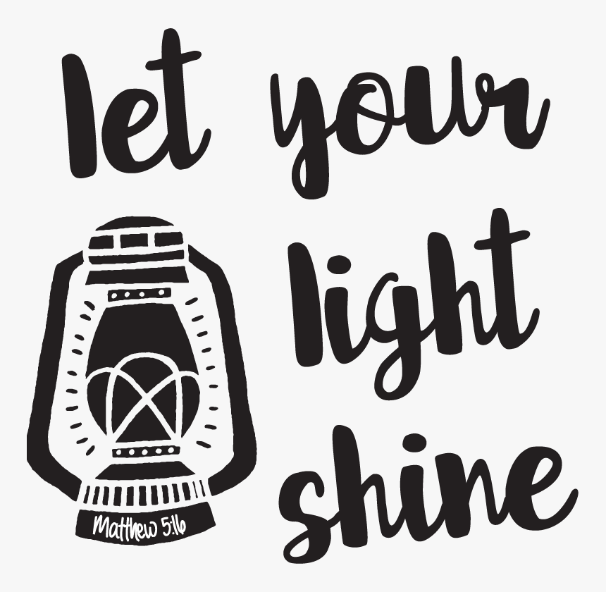 Clip Art Let Your Light Shine Clip Art - Let Your Light Shine Clipart, HD Png Download
