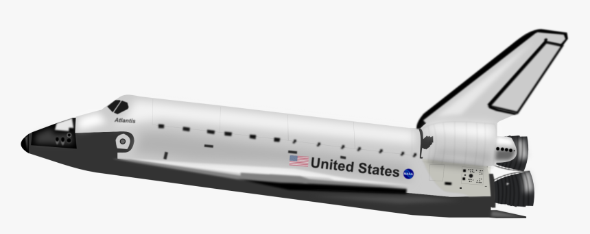 Space Shuttle No Background, HD Png Download