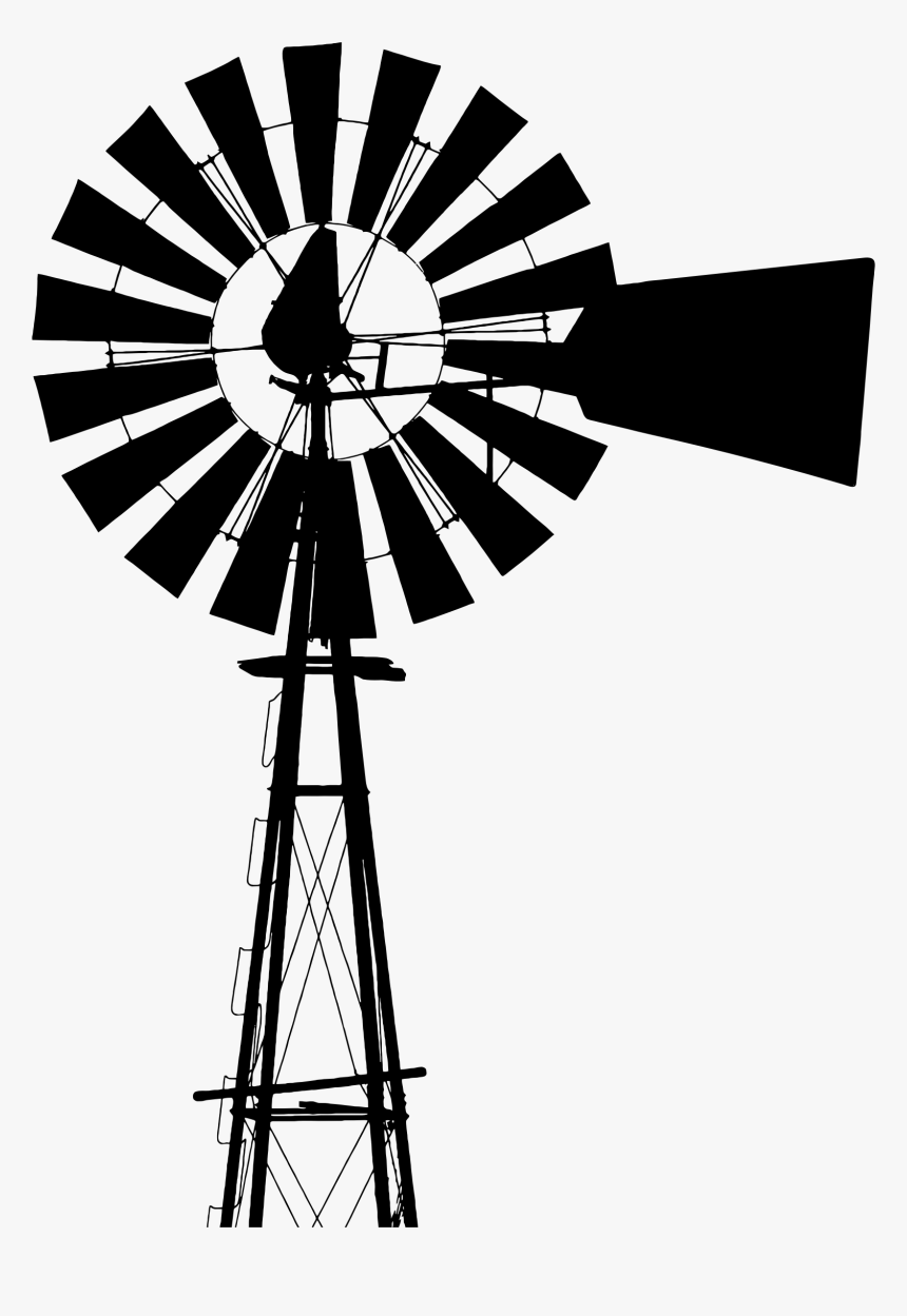 Windmill Agriculture Farm Wind Turbine Agricultural - Chimney Rock National Historic Site, HD Png Download