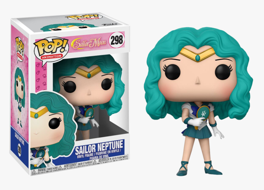 Funko Pop Animation Sailor Moon Sailor Neptune - Figurine Pop Sailor Moon, HD Png Download