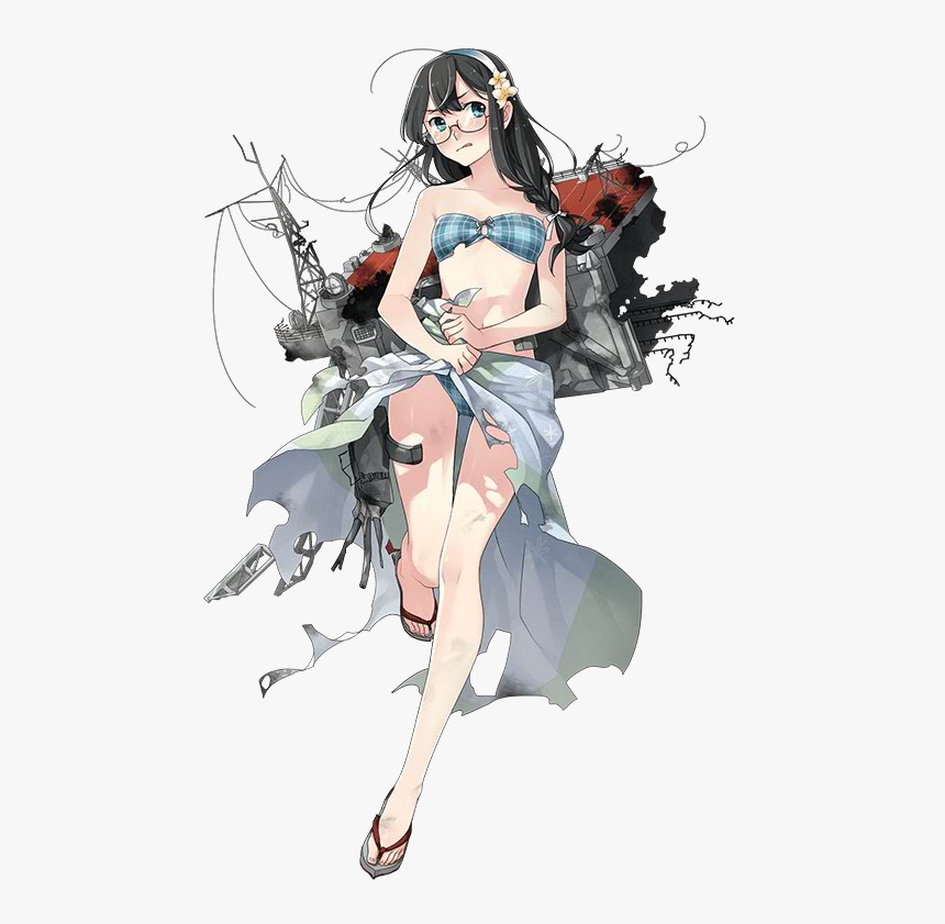 Ooyodo Swimsuit Dmg - Oyodo Kai, HD Png Download