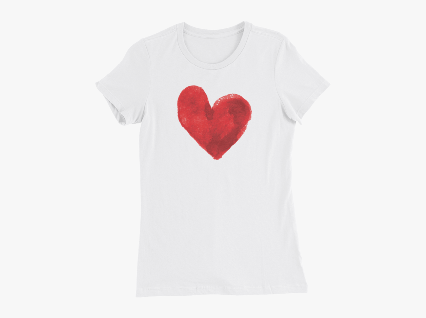 Twenty - Love - Heart Watercolor - T-shirt - Heart, HD Png Download