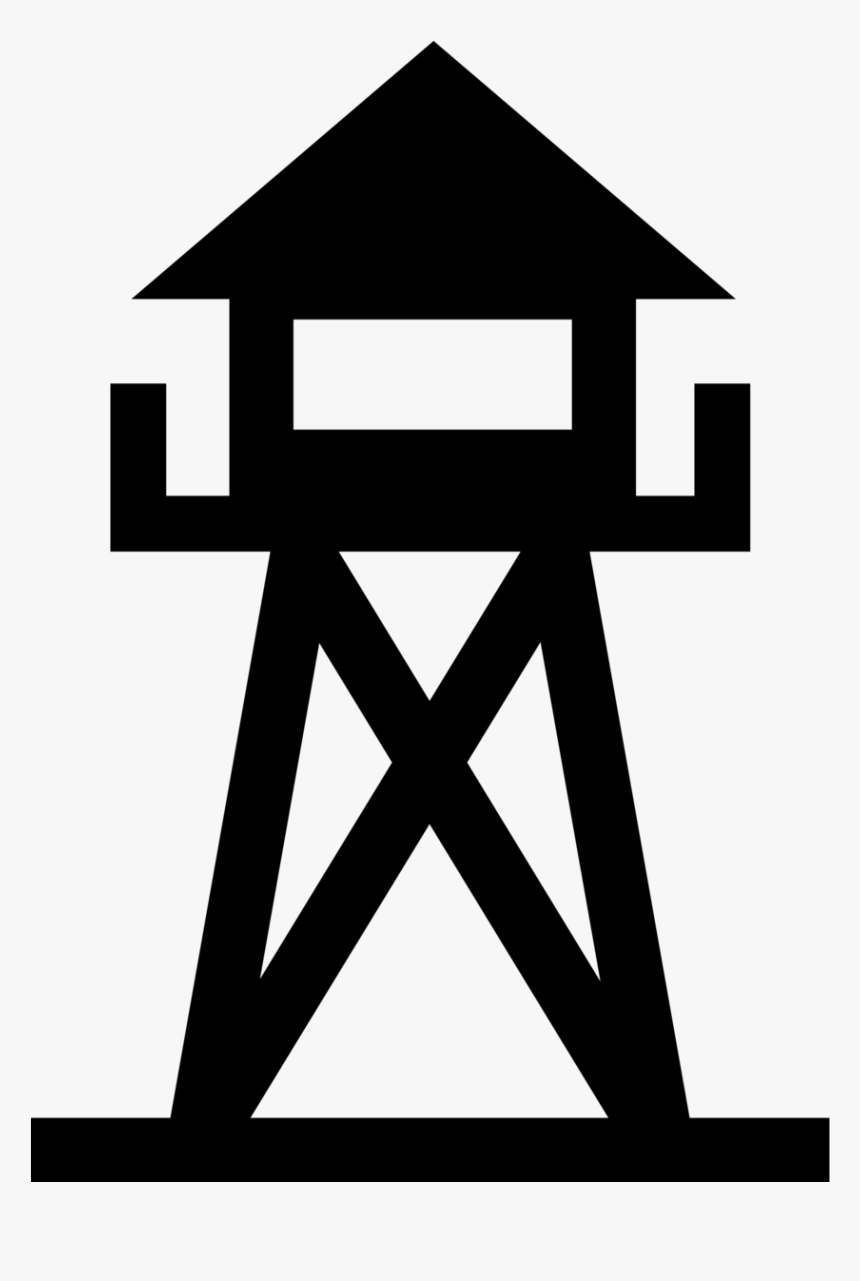 Created With Raphaël - Watch Tower Clip Art, HD Png Download