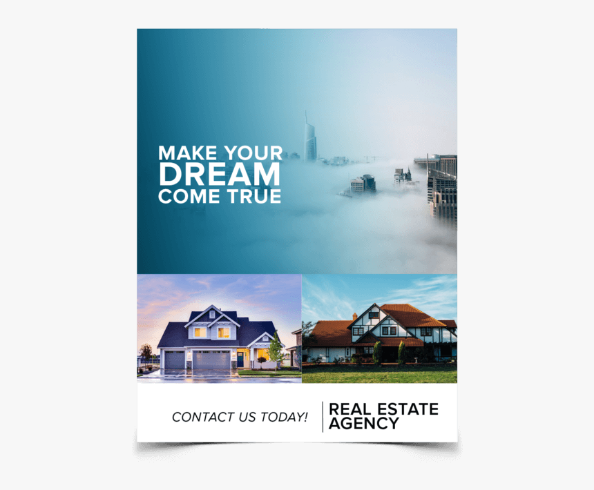 Flyer Real Estate, HD Png Download