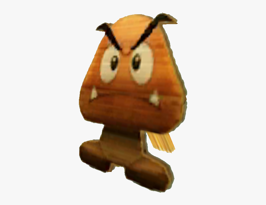 Goomba Transparent Plush - Mario Kart 7 Goomba, HD Png Download