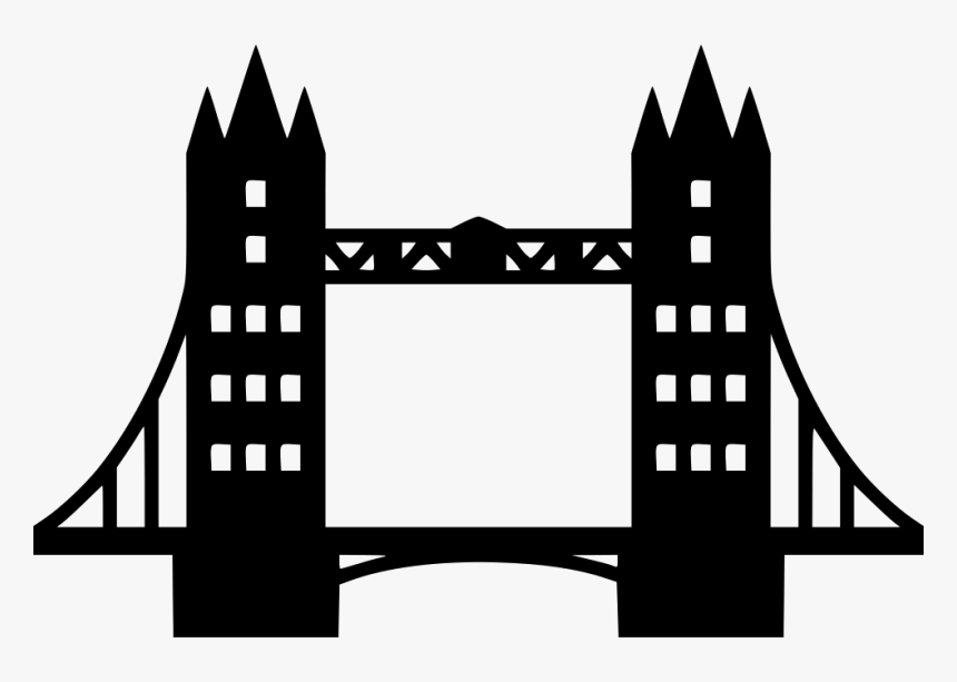 Transparent Bridge Icon Png - Tower Bridge Icon Png, Png Download