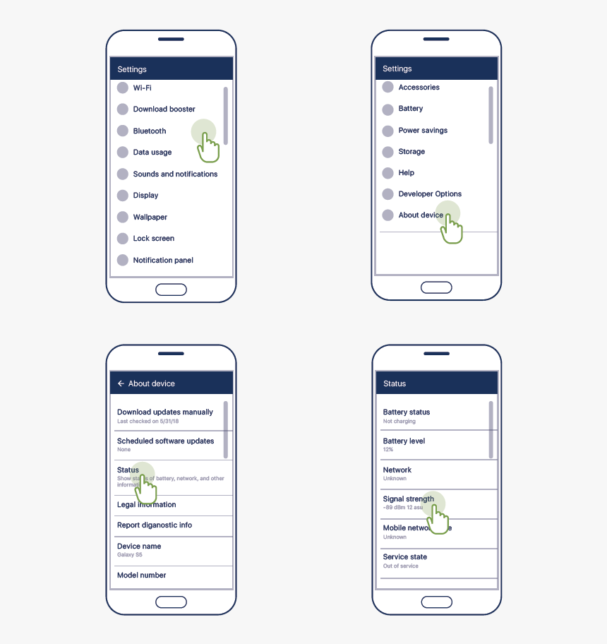Android Field Testing Instructions - Iphone, HD Png Download