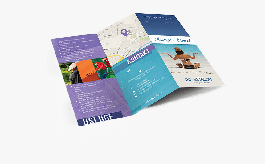 Aurora Travel Flyer - Flajer, HD Png Download