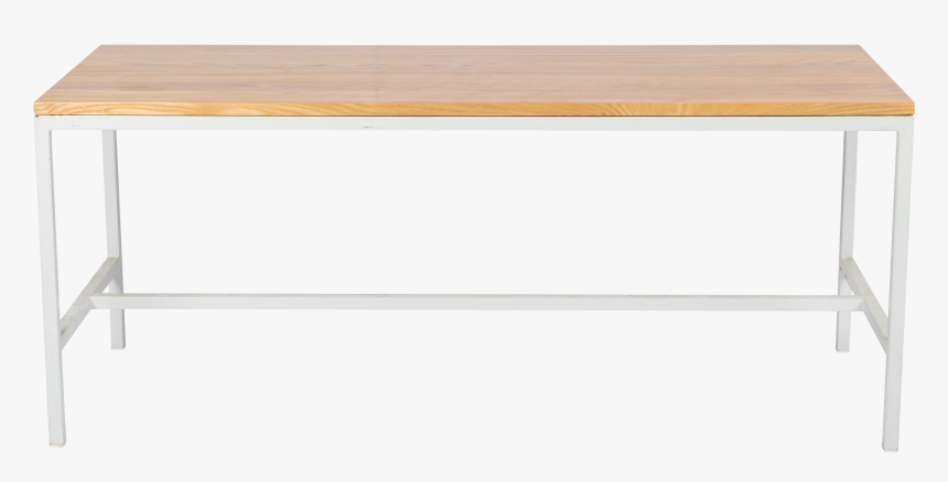 Bench Dining Table With Light Wood Top - Coffee Table, HD Png Download