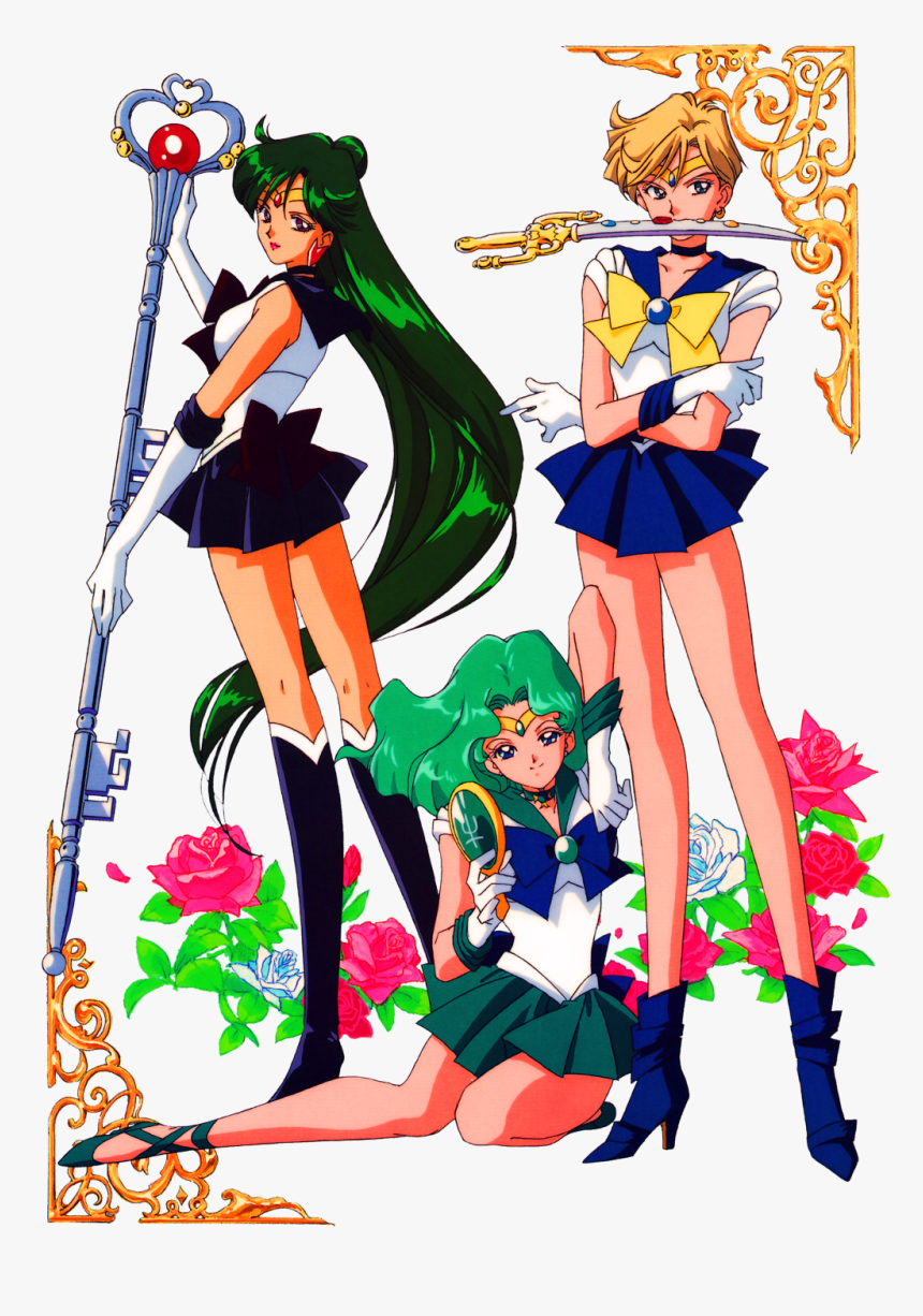 Sailormoon Sailorneptune Sailoruranus Sailorpluto Anime Sailor Moon Sailor Uranus Hd Png Download Transparent Png Image Pngitem