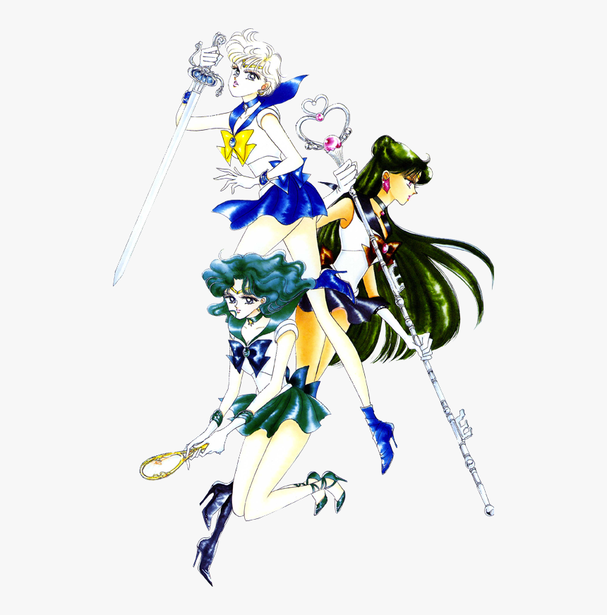 Sailor Uranus Manga, HD Png Download