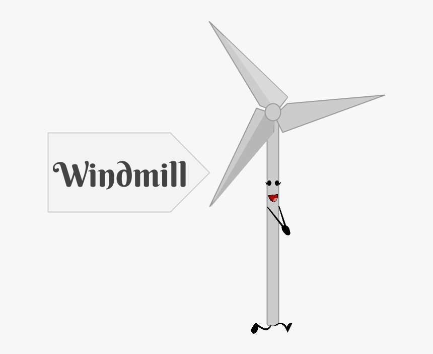 Wind Turbine , Png Download - Windmill, Transparent Png