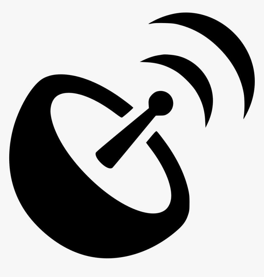 Satellite Dish Broadcast Svg Png Icon Free Download - Broadcast Png, Transparent Png