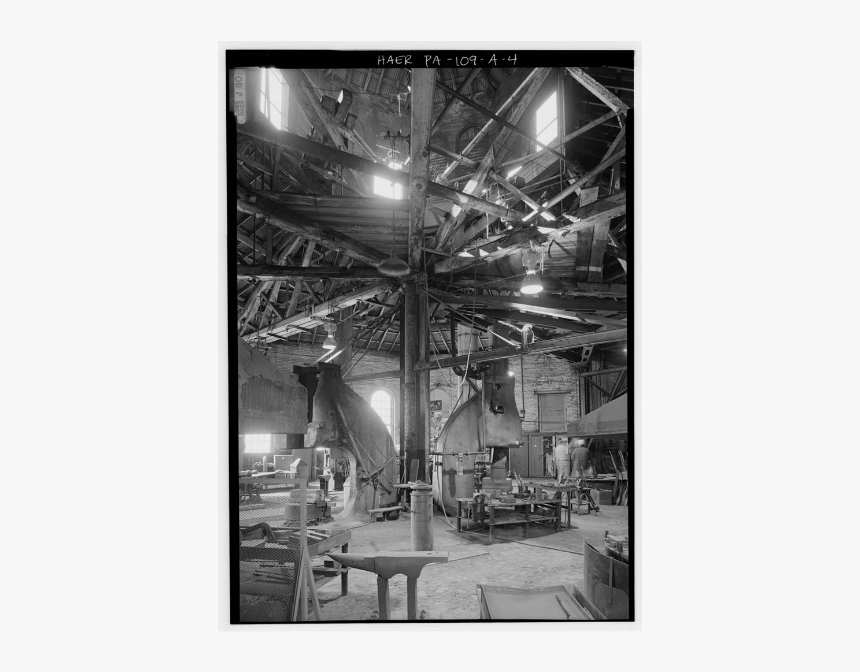 Cambria Iron Blacksmith Shop 
 Class Img Responsive - Monochrome, HD Png Download