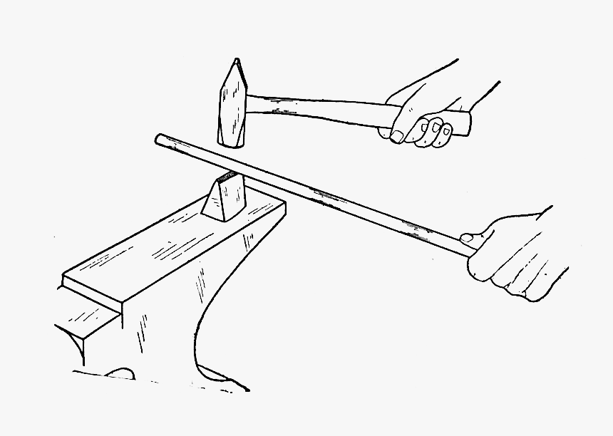Blacksmithing Secrets - Line Art, HD Png Download