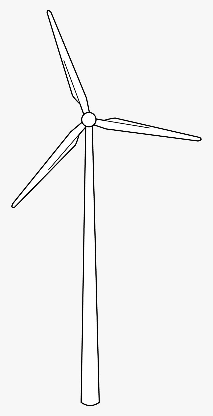 Clip Art Wind Mill, HD Png Download