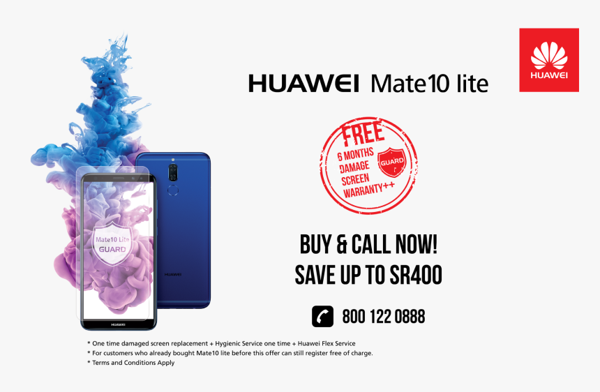 Mate 10 Lite - Huawei, HD Png Download