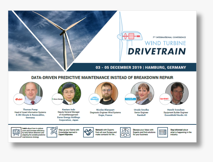 Wind Turbine Drivetrains Conference - Astra Otoparts, HD Png Download