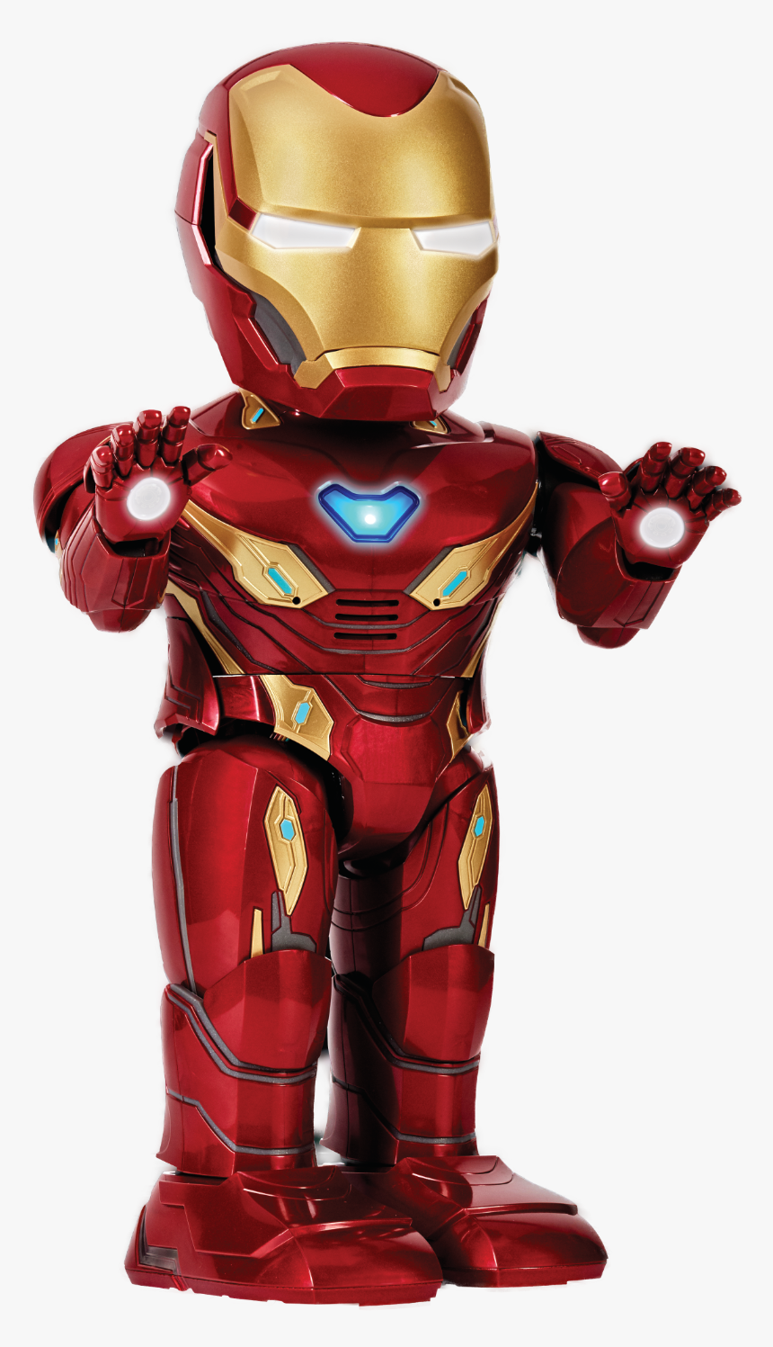 Using The Advanced App To Record A Video Of Yourself - Ubtech Iron Man Mk50 Robot, HD Png Download