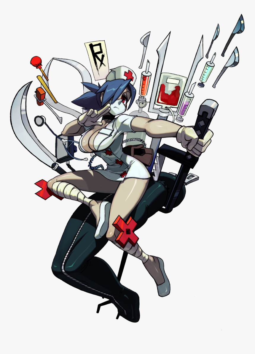 Valentine Skullgirls Vs Battles - Skull Girls Valentine, HD Png Download