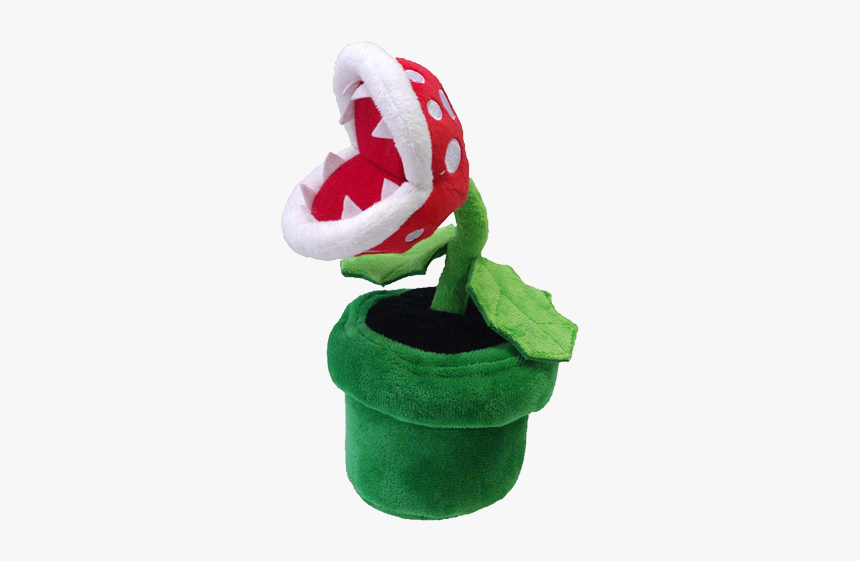 Super Mario Piranha Plant Plush, HD Png Download