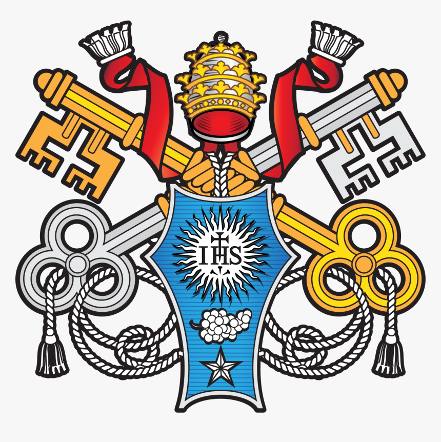 Escudo Papa Francisco - El Escudo Del Papa Francisco Dibujo, HD Png Download