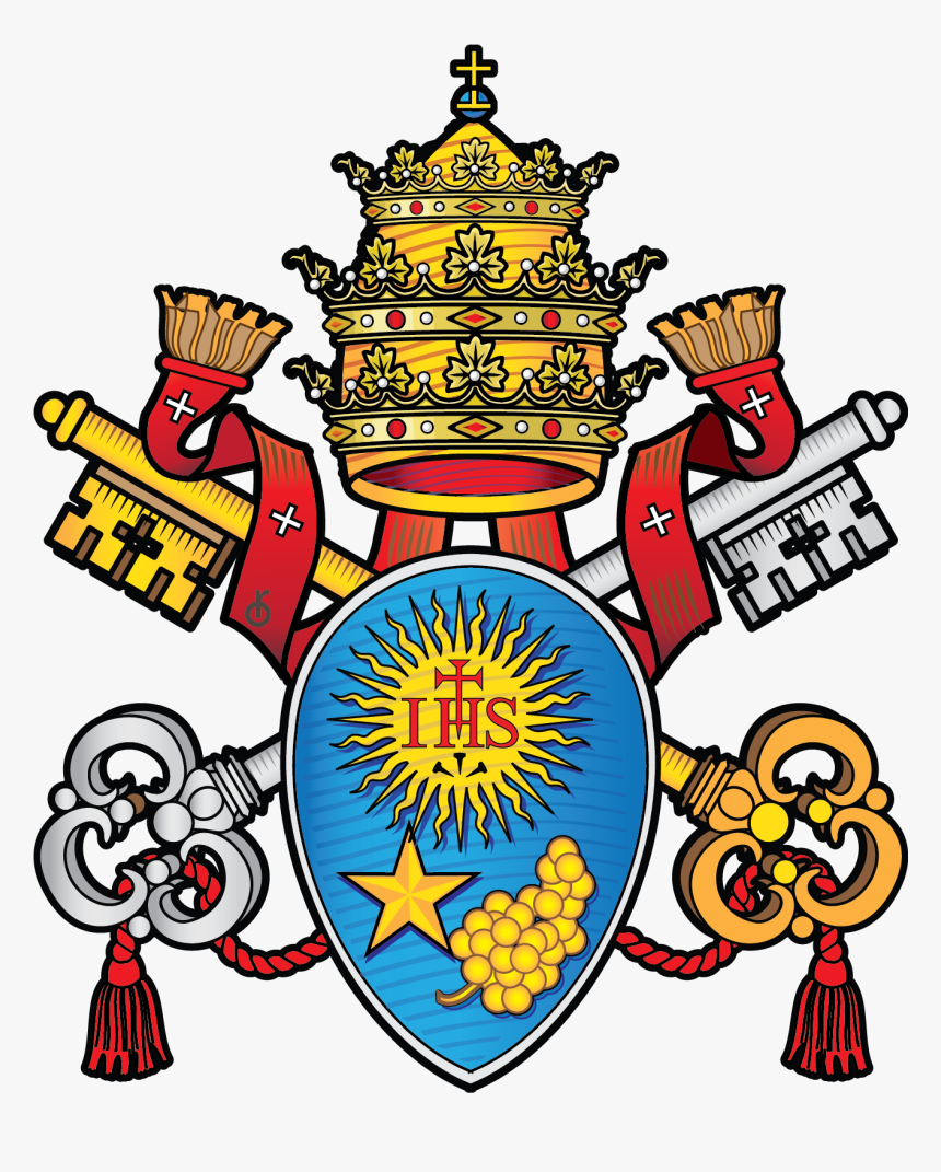 Escudo Papa Francisco Pinterest - Escudo Papá, HD Png Download