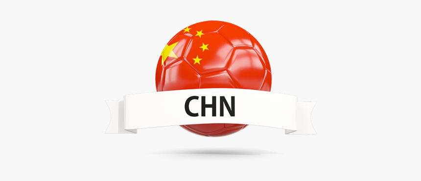 Football With Flag And Banner - House, HD Png Download