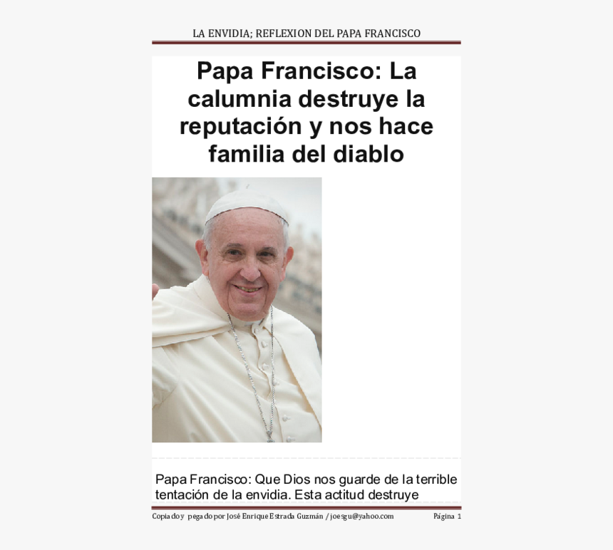 Pope Quotes On Refugees, HD Png Download