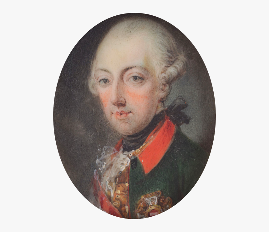 Joseph Ii, Holy Roman Emperor, Miniature - Self-portrait, HD Png Download