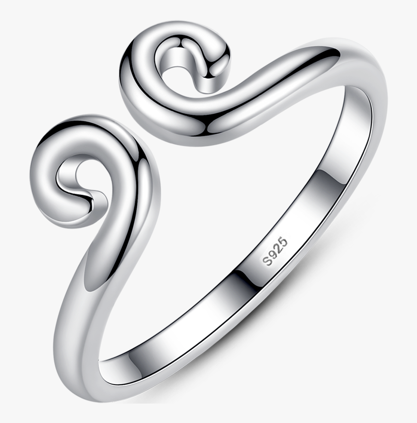 Tsful S925 Silver Tight Spell Ring Men S And Women, HD Png Download