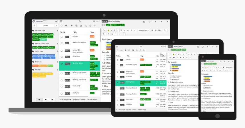 Tagspaces Windows File Explorer, HD Png Download