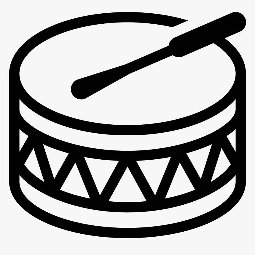 Powwow Drum Icon - Powwow Drum Clipart, HD Png Download