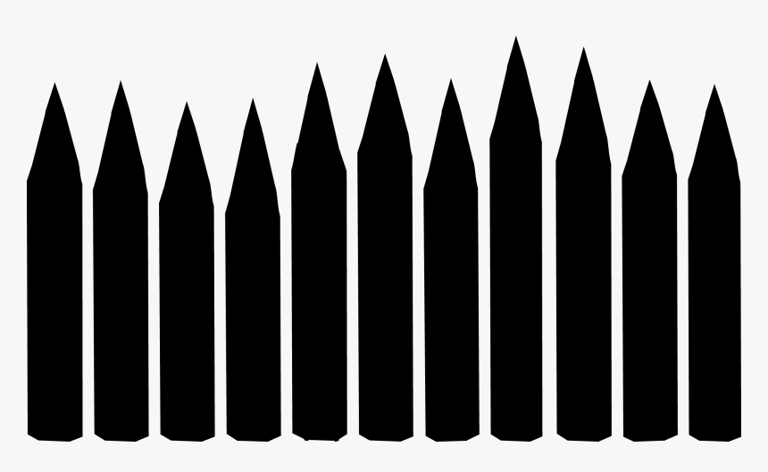 Pencil Silhouette - Architecture, HD Png Download