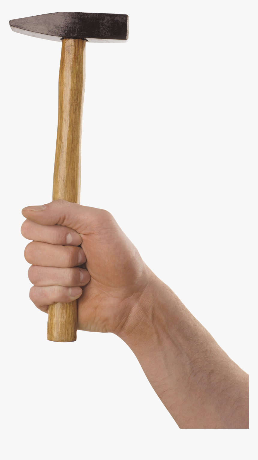 Hammer In Hand Png Image - Hammer Hand Png, Transparent Png