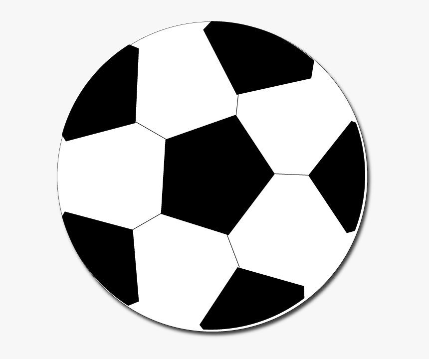 Soccer Ball Clipart To Use For Team Parties Sporting - Soccer Ball Clipart Easy, HD Png Download