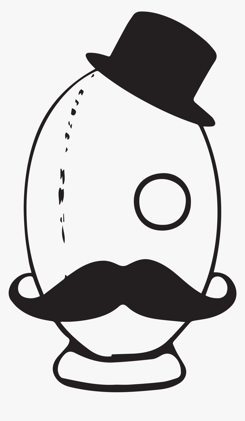 Rugby Ball Clipart - Rugby Ball Outline Cartoon, HD Png Download