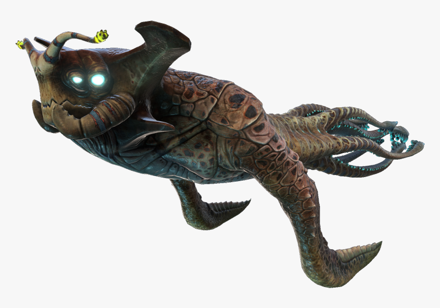 Drawn Grain Sea Creature - Emperor Subnautica Leviathan, HD Png Download