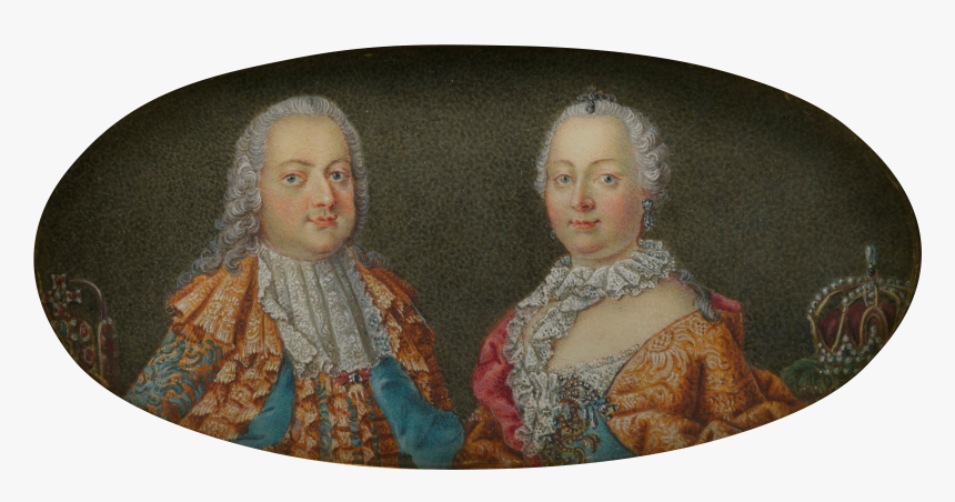 The Emperor Francis I And Empress Maria Theresa - Vintage Clothing, HD Png Download