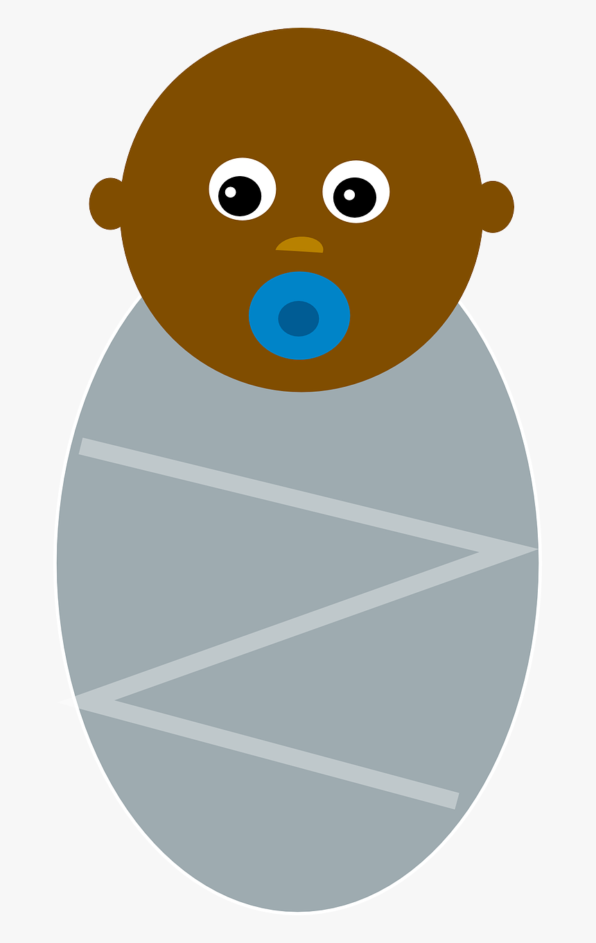 Baby Black Clip Art, HD Png Download